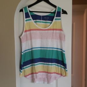 EUC Beachy Striped Tank